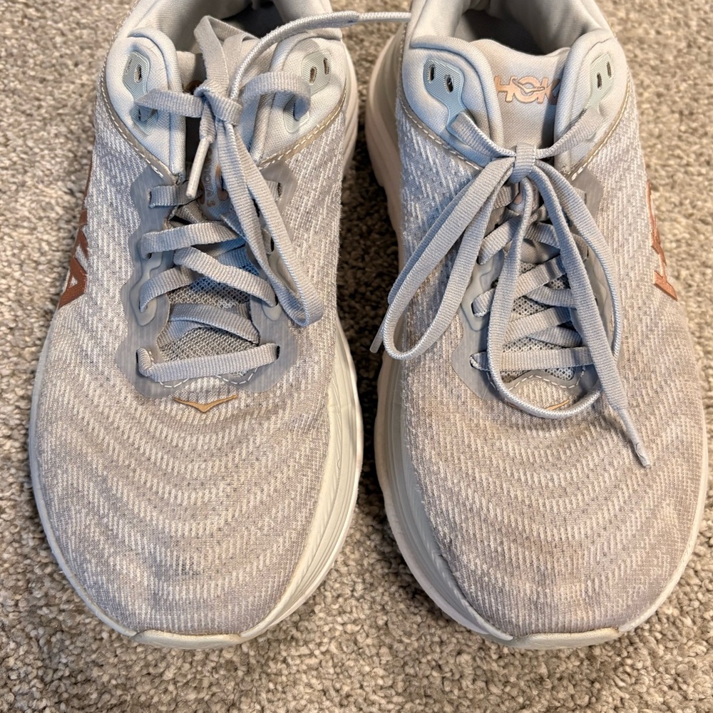 Hoka Gaviota 5 Gray Sneakers - Picture 2 of 4